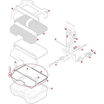 Givi Z2072R TRK33-TRK46 Çanta Kapak Contası