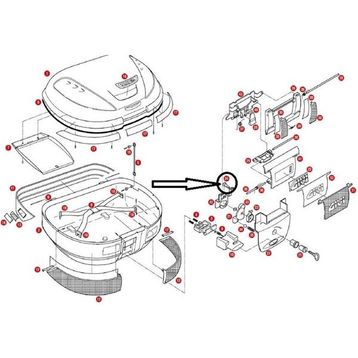 Givi Z234B E52 Çanta Kilit Mekanizma Mandalı
