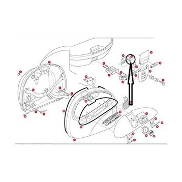 Givi Z236 E42-E30-E33-E280-E41-E460-E300 Çanta Yayı