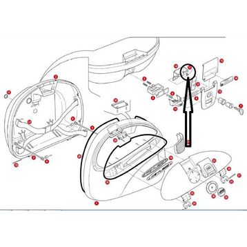 Givi Z236 E42-E30-E33-E280-E41-E460-E300 Çanta Yayı