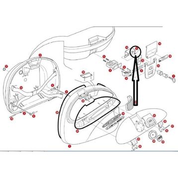 Givi Z236 E42-E30-E33-E280-E41-E460-E300 Çanta Yayı