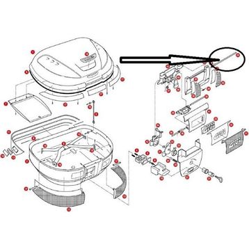 Givi Z297 E52-E35 140 mm Çanta Pimi