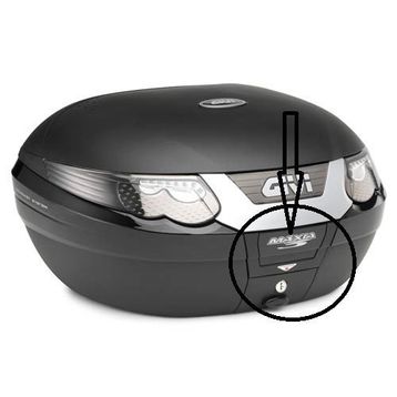 Givi Z398NTMR E55 Gri Anahtarlı Çanta Kilit Mekanizması