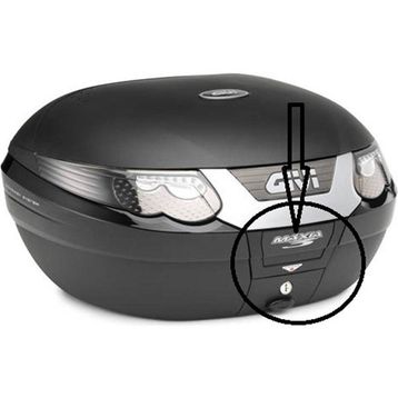 Givi Z398NTMR E55 Gri Anahtarlı Çanta Kilit Mekanizması