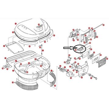 Givi Z612N E52 Çanta Plastik Kanca