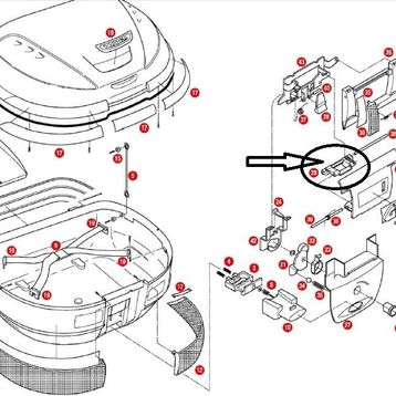 Givi Z612N E52 Çanta Plastik Kanca