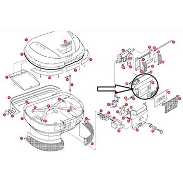 Givi Z613N E52 Çanta Kilit Mekanizma Kapak