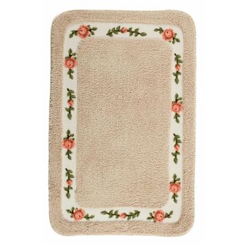 Giz Home Gül 70x120cm Lınen Banyo Paspası