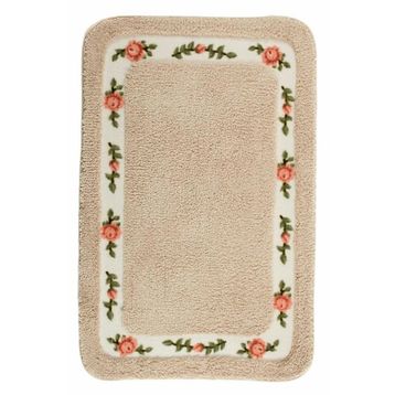 Giz Home Gül 70x120cm Lınen Banyo Paspası