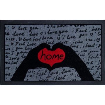 Giz Home İtalyan Format I Feel Love 40x68 cm Kapı Paspası