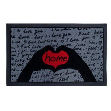 Giz Home İtalyan Format I Feel Love 40x68 cm Kapı Paspası