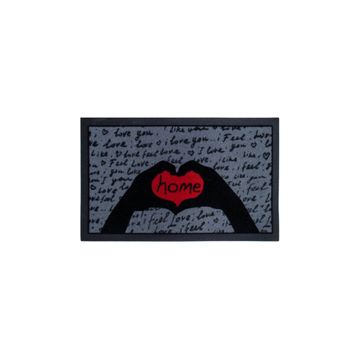 Giz Home İtalyan Format I Feel Love 40x68 cm Kapı Paspası