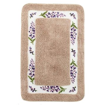 Giz Home Lavender 80x150cm Linen Banyo Paspası