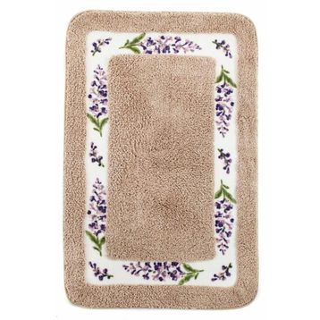 Giz Home Lavender 80x150cm Linen Banyo Paspası