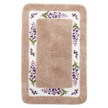 Giz Home Lavender 80x150cm Linen Banyo Paspası