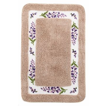 Giz Home Lavender 80x150cm Linen Banyo Paspası