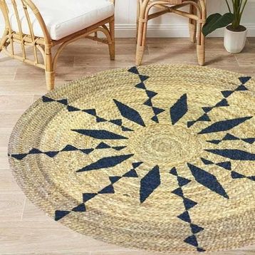 Giz Home P05 90x90 cm Bolero Jüt Örgü Halı