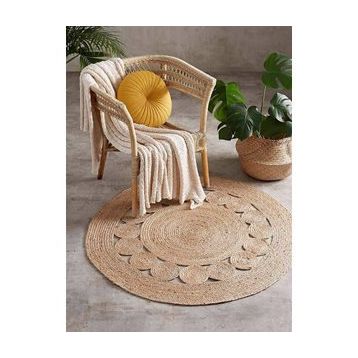 Giz Home P05 90x90 cm Bolero Jüt Örgü Halı