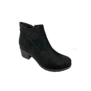 Gizem 211-21 Süet Fermuarlı Fashion Kadın Bot