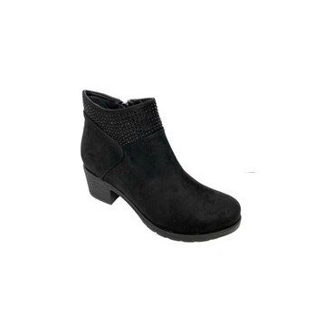 Gizem 211-21 Süet Fermuarlı Fashion Kadın Bot
