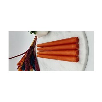 Gizemli Home 4'lü Tarçın Renk Şamdan Mum