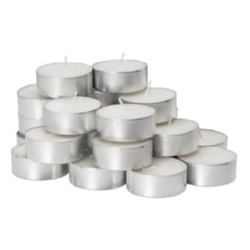 Gizemli Home 50 Adet 4 Saat 25 Dakika Yanar Tealight Mum