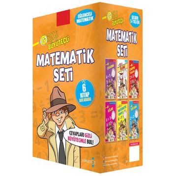 Gizli Büyüteçli Matematik 6 Kitap Set - kollektif