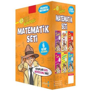 Gizli Büyüteçli Matematik 6 Kitap Set - kollektif