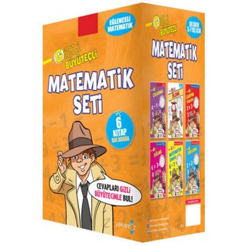 Gizli Büyüteçli Matematik 6 Kitap Set - kollektif