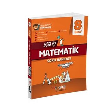 Gizli Yayınları - 8.Sınıf Usta İşi Matematik Soru Bankası