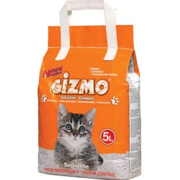 Gizmo Compact İnce Taneli 5 lt Kedi Kumu