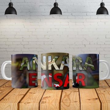 Gizzodo Ankara Kişiye Özel Baskılı Yeni Tasarım Sihirli Kupa Bardak