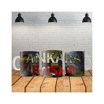Gizzodo Ankara Kişiye Özel Baskılı Yeni Tasarım Sihirli Kupa Bardak