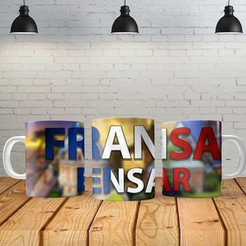 Gizzodo Fransa Kişiye Özel Baskılı Yeni Tasarım Sihirli Kupa Bardak