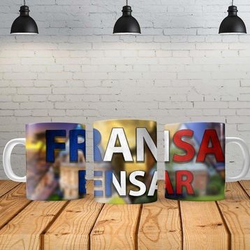 Gizzodo Fransa Kişiye Özel Baskılı Yeni Tasarım Sihirli Kupa Bardak