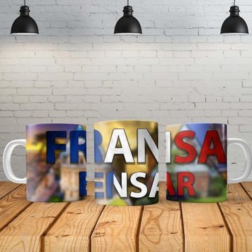 Gizzodo Fransa Kişiye Özel Baskılı Yeni Tasarım Sihirli Kupa Bardak