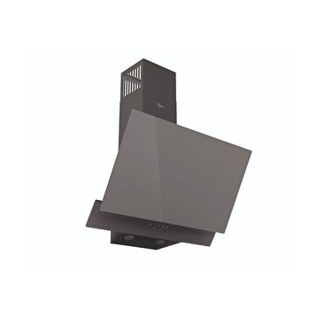 GL General GLD 055PR Opal Gri 60 cm Çift Camlı Dokunmatik Davlumbaz
