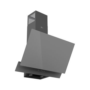 GL General GLD 055PR Opal Gri 60 cm Çift Camlı Dokunmatik Davlumbaz