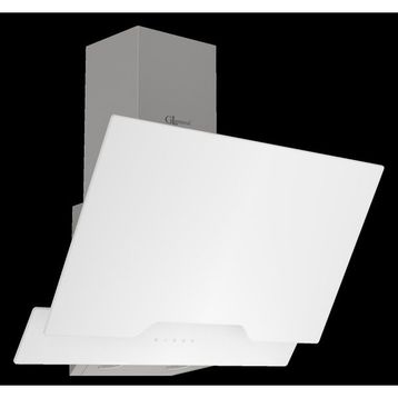 GL General GLD 064B Beyaz 60 cm Girintili Amortisörlü Davlumbaz