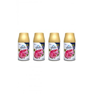Glade 269 ml Otomatik Sprey Meyve Çiçek Buketi Yedek Oda Kokusu (4 adet)