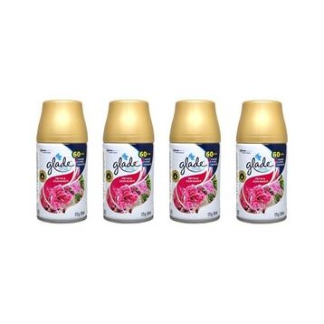 Glade 269 ml Otomatik Sprey Meyve Çiçek Buketi Yedek Oda Kokusu (4 adet)