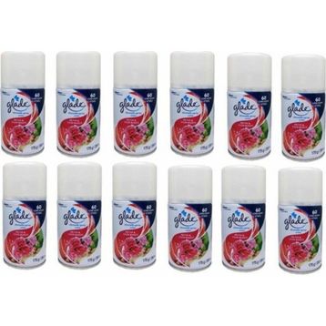 Glade 269 ml Otomatik Sprey Meyve Çiçek Buketi Yedek Oda Kokusu (4 adet)