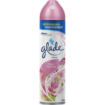 Glade Aerosol Çiçek Festivali 300 ml Oda Kokusu