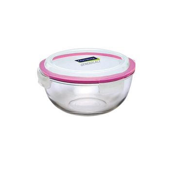 Glasslock D-MBCB400 4000 ml Yuvarlak Cam Saklama Kabı