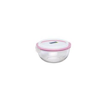 Glasslock D-MBCB400 4000 ml Yuvarlak Cam Saklama Kabı