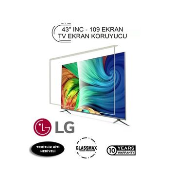 Glassmax LG 43UM6950DUB Uyumlu 43 inç 109 Ekran TV Ekran Koruyucu