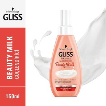 Gliss 150 ml Güçlendirici Saç Bakım Sütü