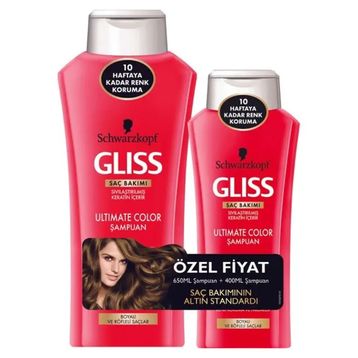 Gliss Color Shine 650 ml + 400 ml Şampuan