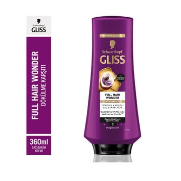 Gliss Full Hair Wonder 6x360 ml Dökülme Karşıtı Saç Bakım Kremi