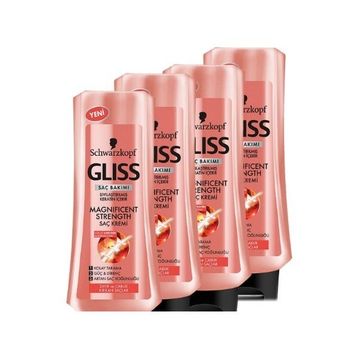 Gliss Magnificent Strength 4x360 ml Saç Kremi
